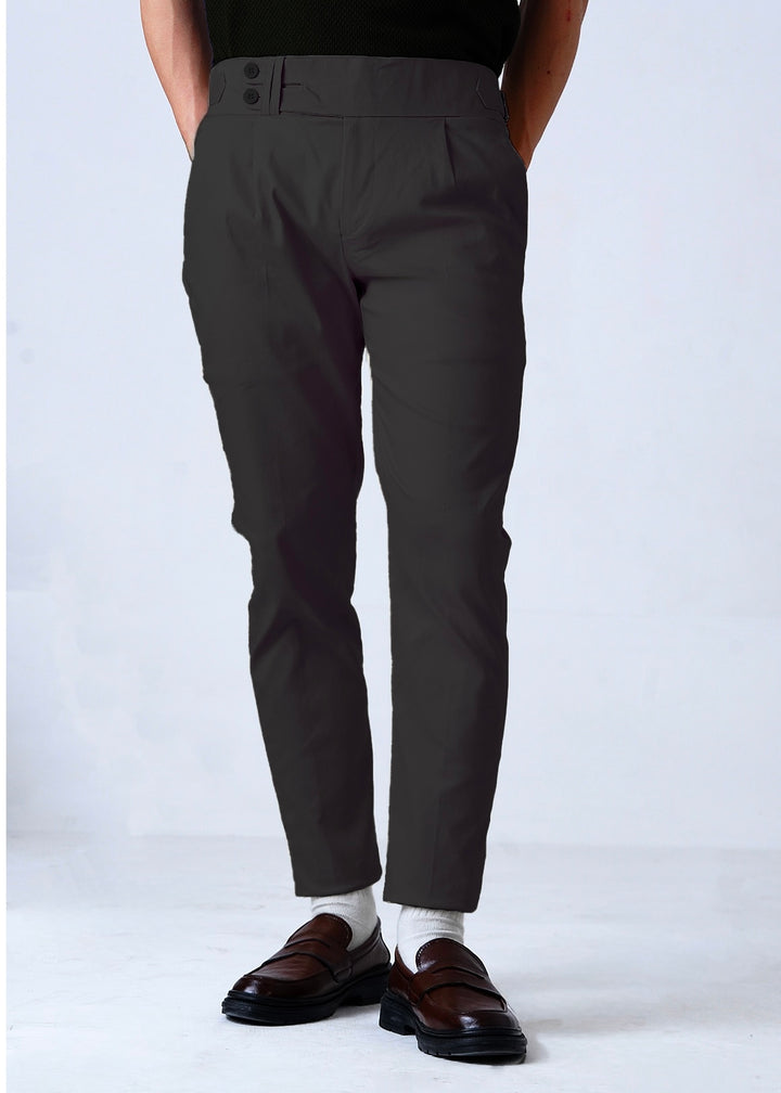 THE GURKHA PANT-GREY