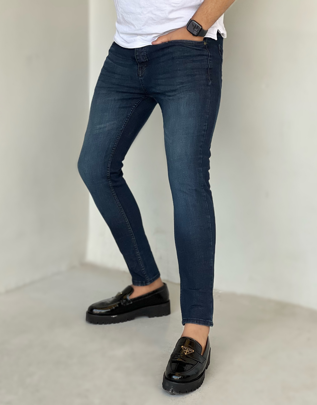 SKINNY NAVY BLUE JEANS 3.5 - FITTEEZ