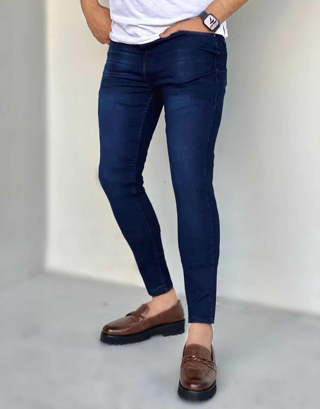 SKINNY DARKBLUE JEANS 3.0 - FITTEEZ