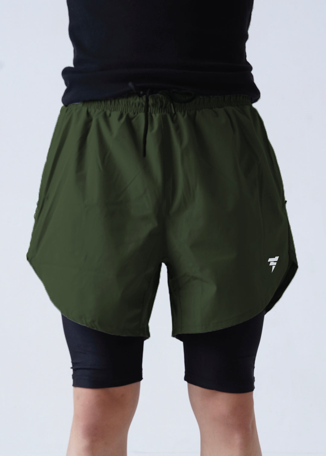 THE MICRO-STRETCH SHORT-OLIVE