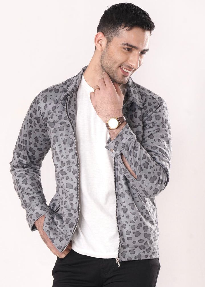 FITTEEZ WARTH LEOPARD JACKET-FT