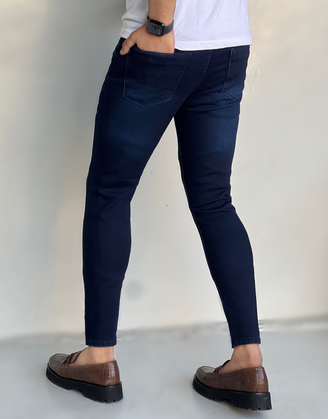 SKINNY DARKBLUE JEANS 3.0 - FITTEEZ