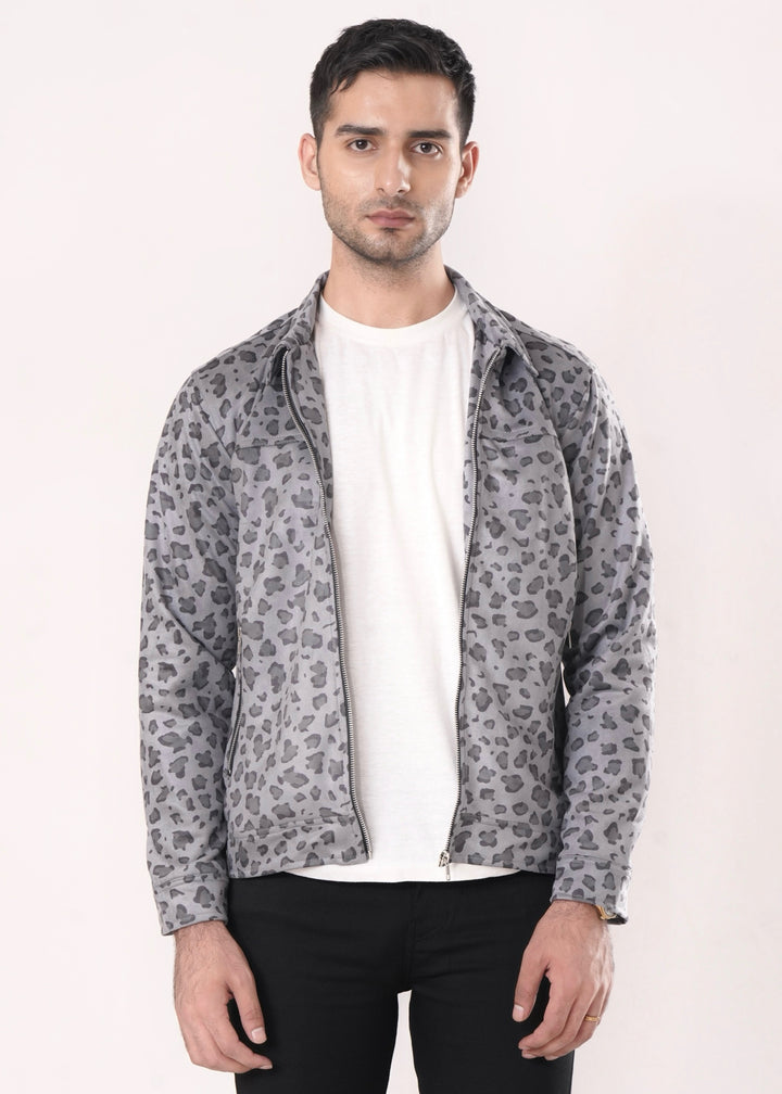 FITTEEZ WARTH LEOPARD JACKET-FT