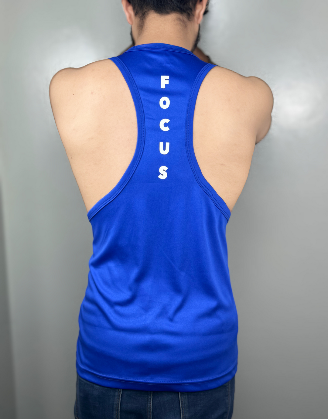 DEEP CUT TANK TOP'S CLASSIC DESIGN AND QUICK DRYING FABRIC - FT - FITTEEZ