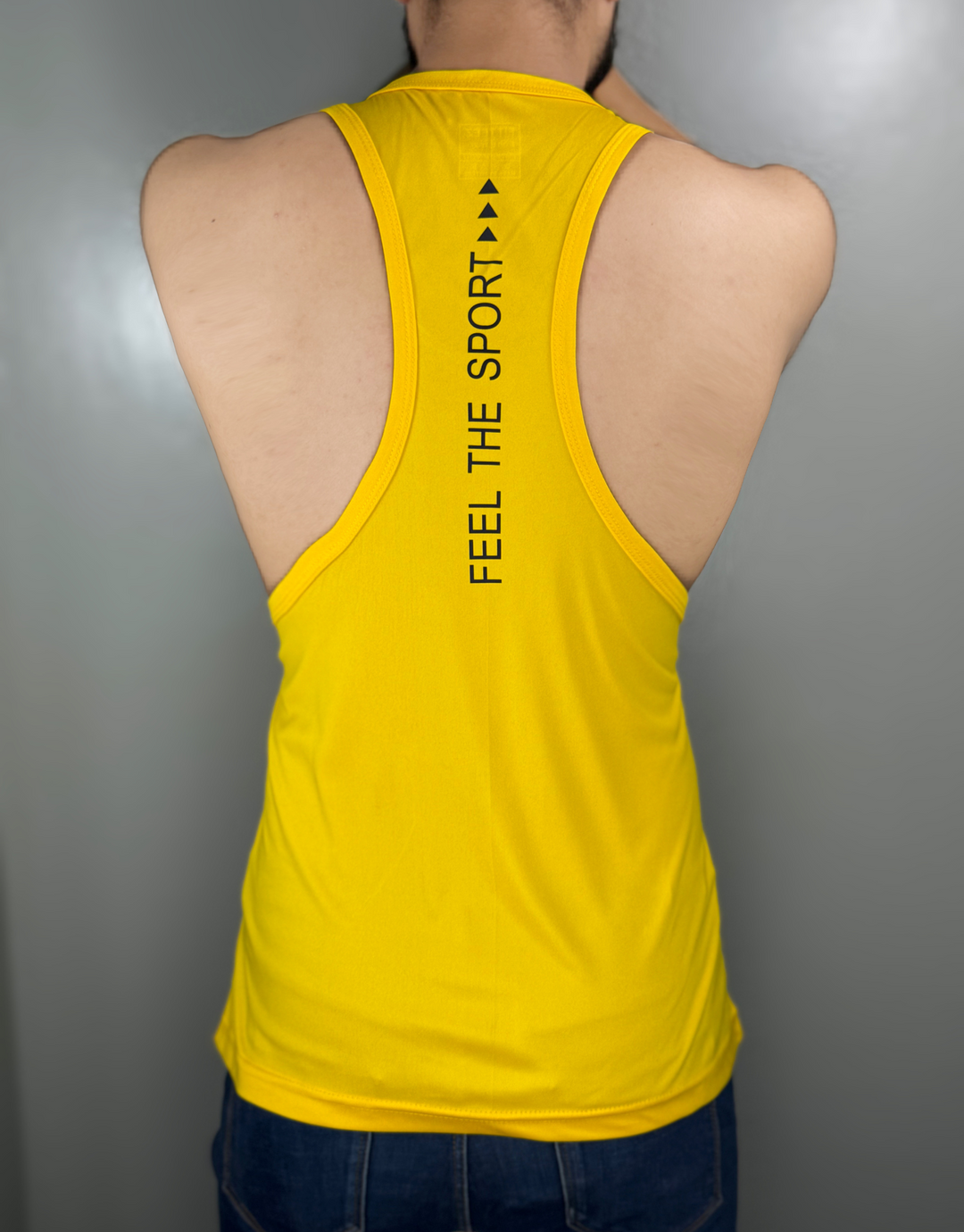 CUT TANK TOPS LIGHT-WEIGHT AND MOISTURE-WICKING FABRIC - FT - FITTEEZ