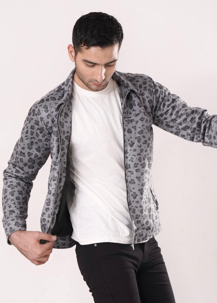 FITTEEZ WARTH LEOPARD JACKET-FT