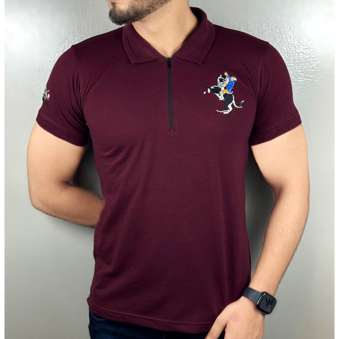 CASUAL LOOK OF POLO'S T-SHIRT WITH SYNTHETIC FIBER - FITTEEZ