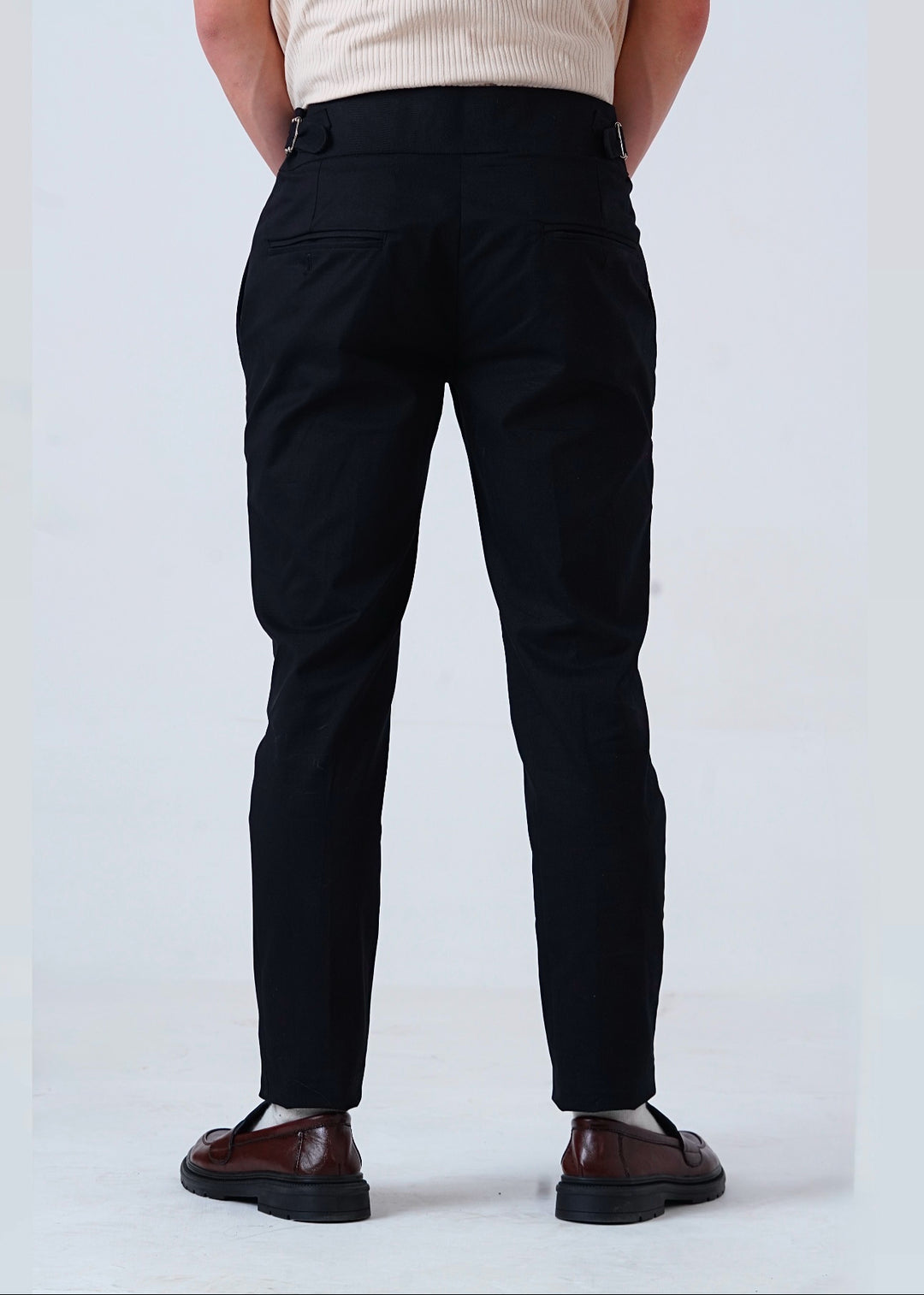 THE GURKHA PANT-BLACK