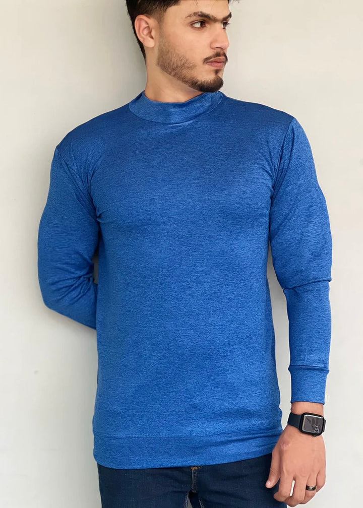 THE NAVY-BLUE CREWNECK-FT