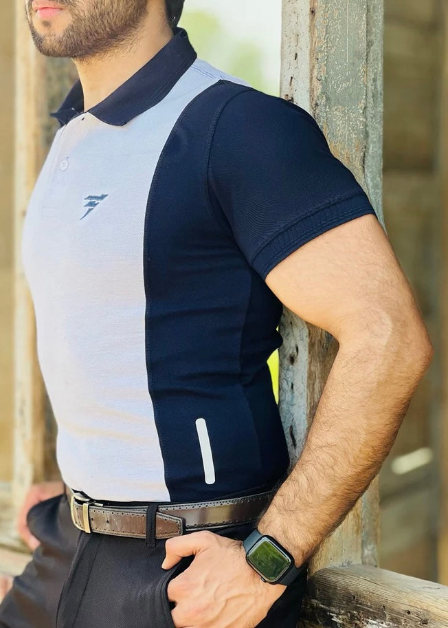 EFFORTLESSLY STYLISH OUR Navy blue POLO SHIRTS