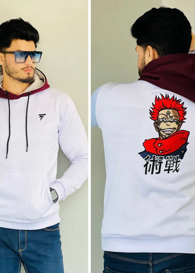 THE WHITE SKUNA HOODIE-FT