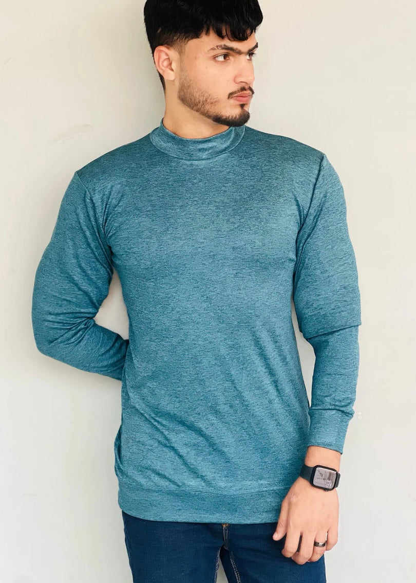 CREWNECK BLUE SWEATERS: YOUR STYLE STAPLE FOR COMFORT AND VERSATILITY-FT