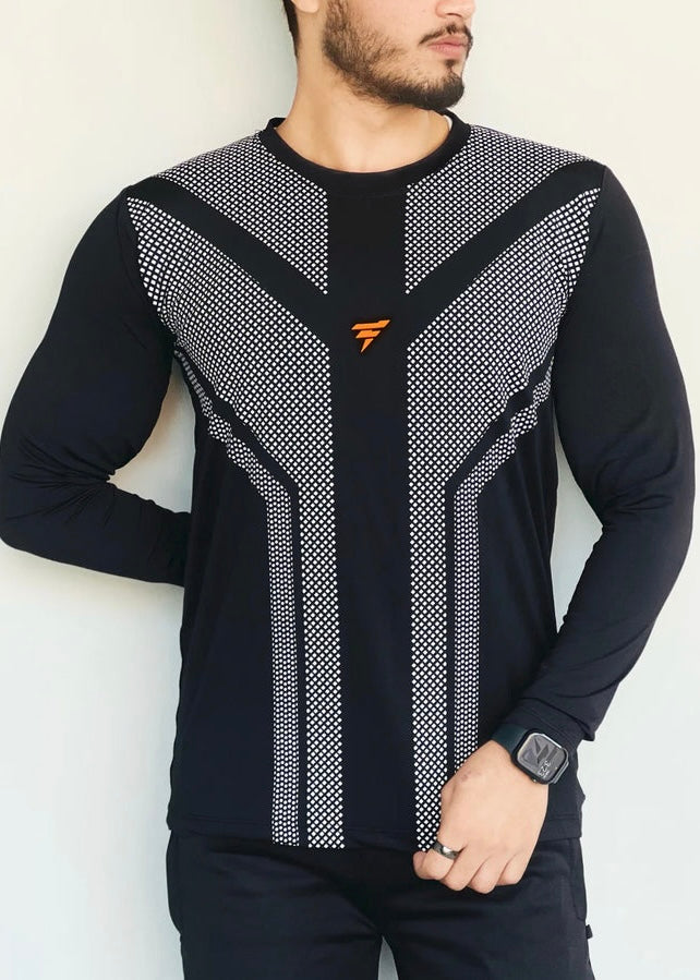 LYCRA FULL SLEEVES SHIRT STAY STYLISH AND COMFORTABLE - FT