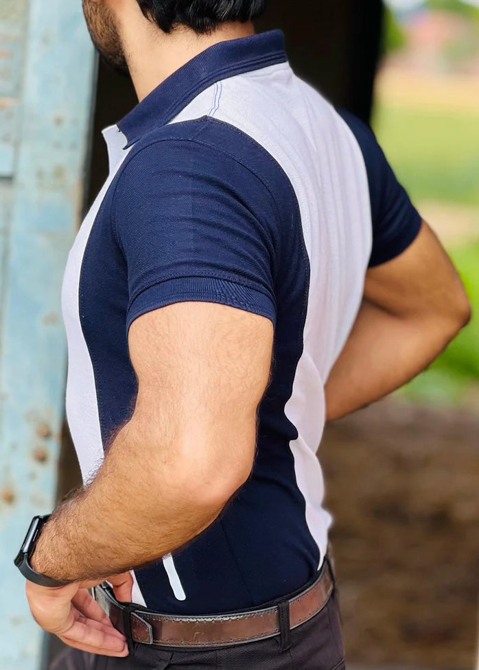 EFFORTLESSLY STYLISH OUR Navy blue POLO SHIRTS