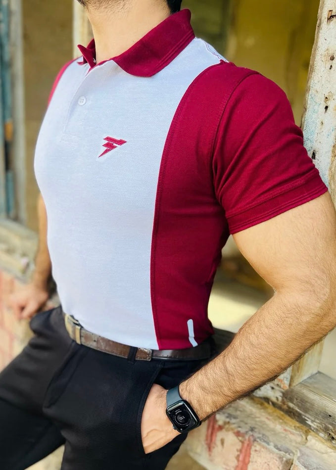 Effortlessly Stylish Our Maroon Polo Shirts