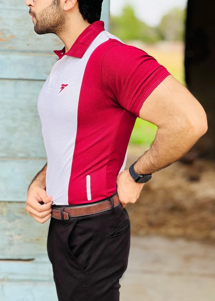 Effortlessly Stylish Our Maroon Polo Shirts