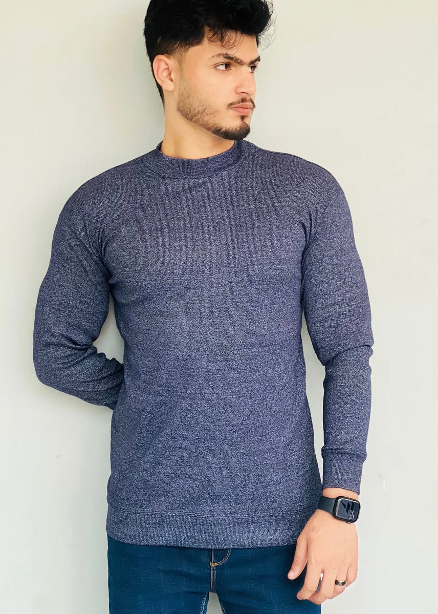 CREWNECK BLUE SWEATERS: YOUR STYLE STAPLE FOR COMFORT AND VERSATILITY-FT