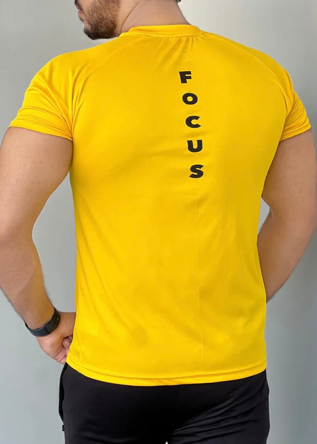 THE LYCRA SHIRT-YELLOW