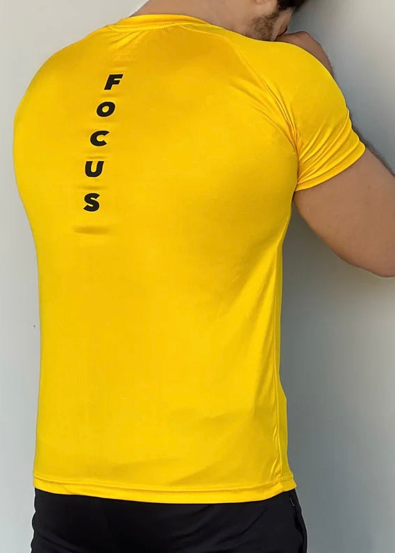 THE LYCRA SHIRT-YELLOW