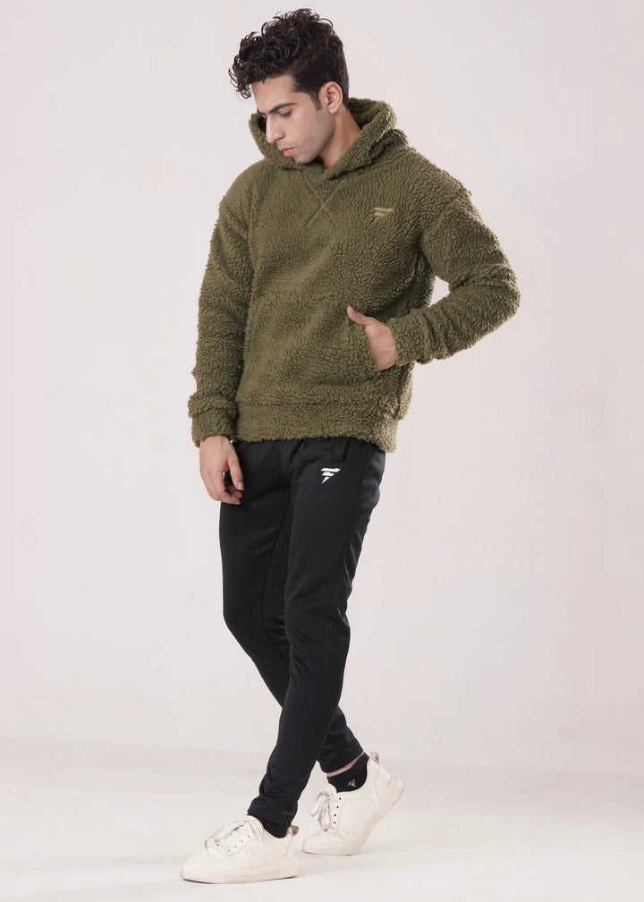 STYLISH COMFORT: SHERPA-LINED TRACKSUIT FOR FASHION-FORWARD-FT