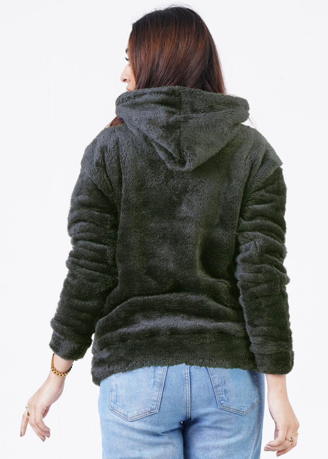 01 THE DOUBLE FUR HOODIE-FT