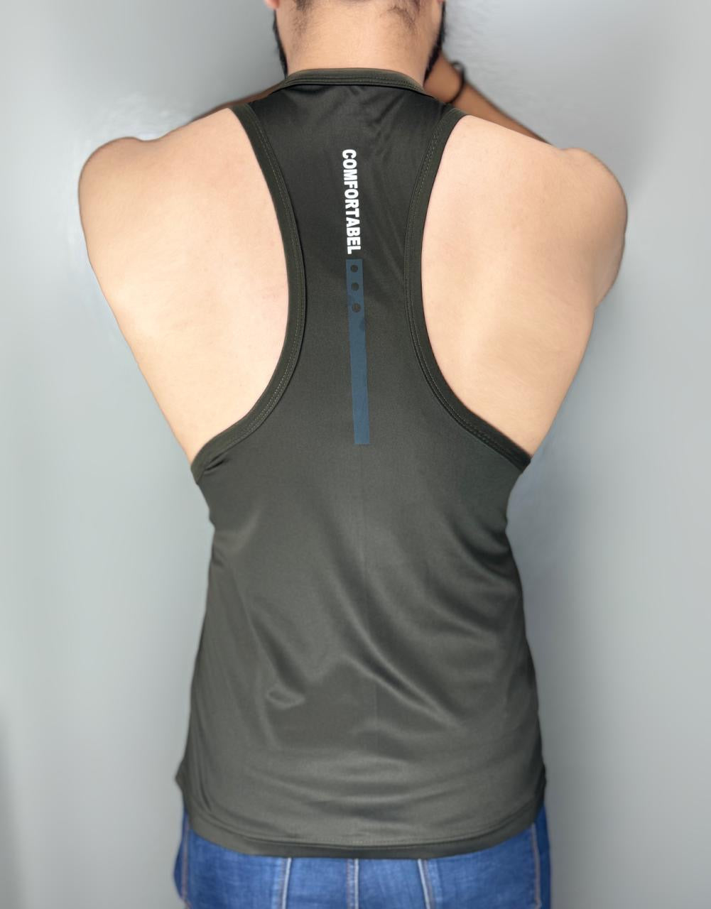 PREMIUM DEEP CUT TANKS BREATHABLE AND HIGH QUALITY FABRIC - FT - FITTEEZ