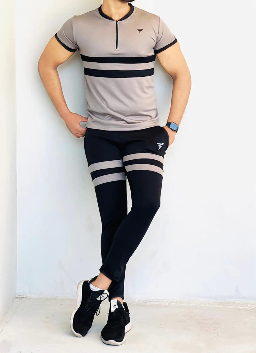 Athleisure Half Sleeves Tracksuit - FITTEEZ