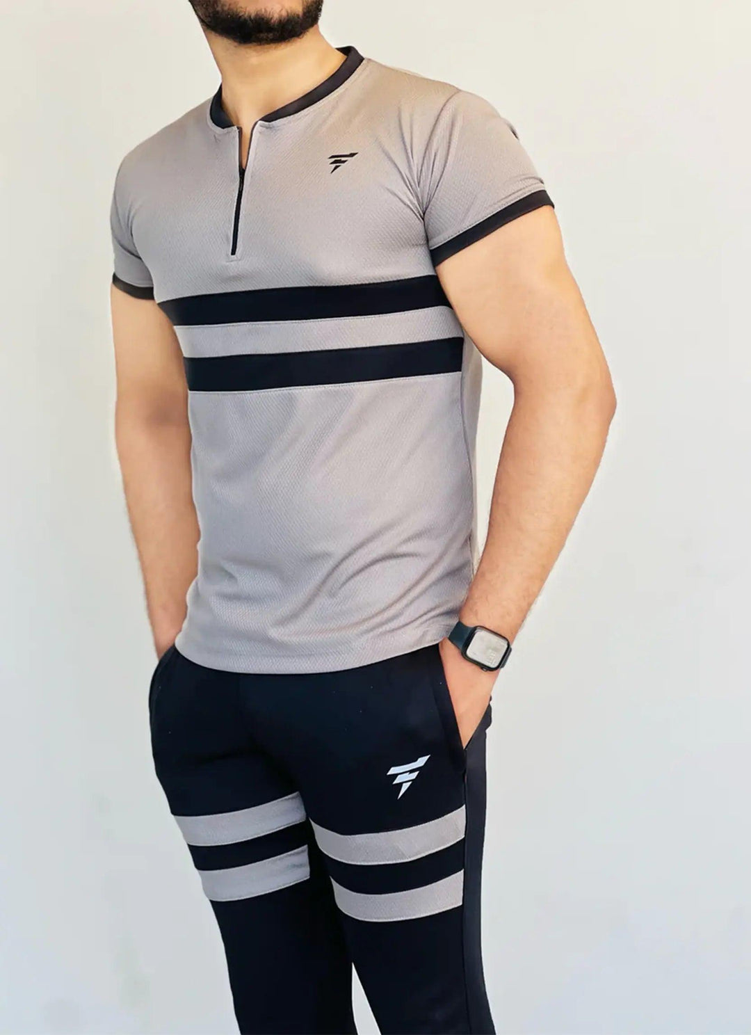 Athleisure Half Sleeves Tracksuit - FITTEEZ