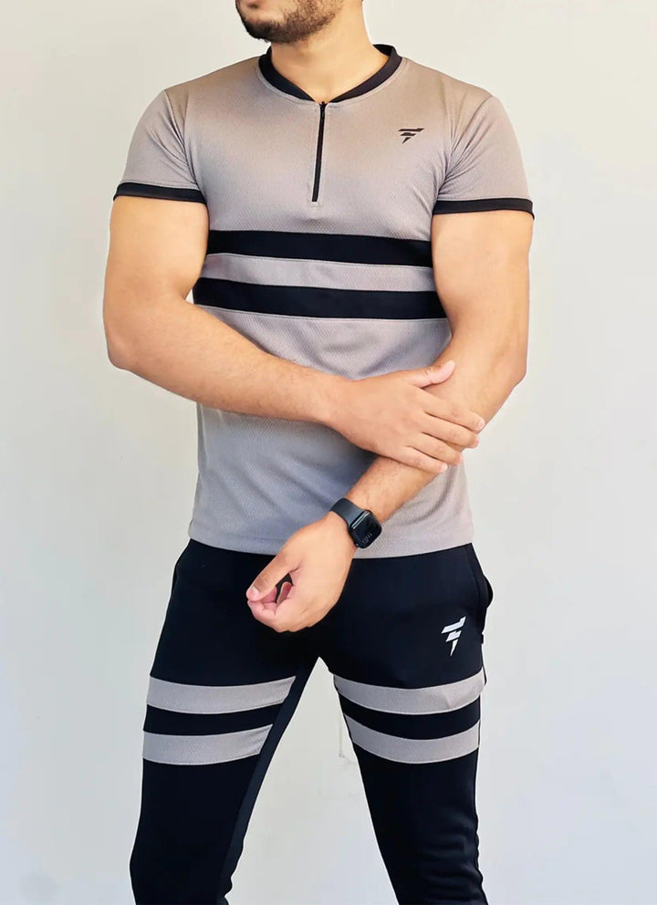 Athleisure Half Sleeves Tracksuit - FITTEEZ