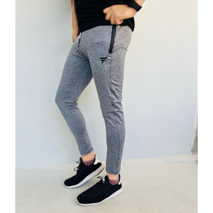 ATHLETIC GREY TROUSERS - FITTEEZ