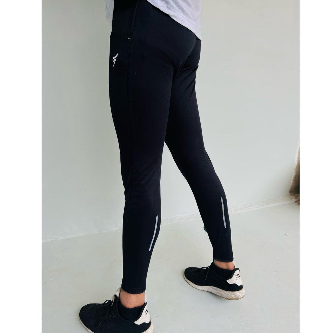 Classic Straight Black Leg Trouser - FITTEEZ