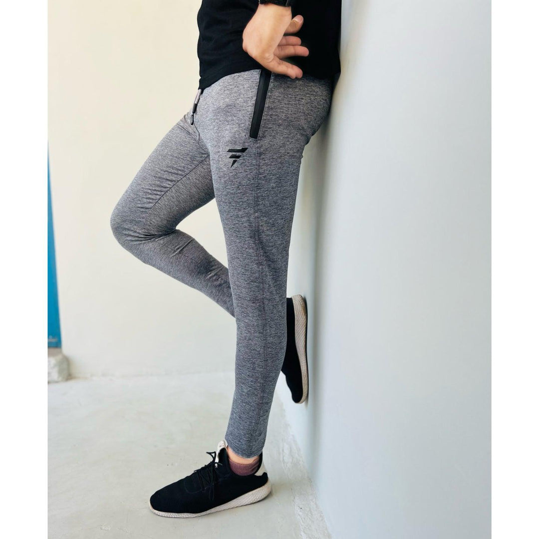 ATHLETIC GREY TROUSERS - FITTEEZ