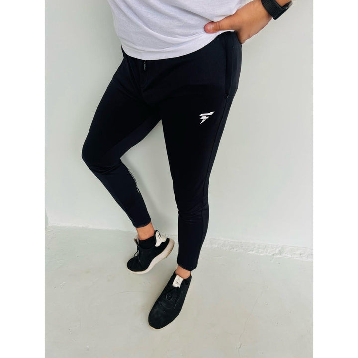 Classic Straight Black Leg Trouser - FITTEEZ