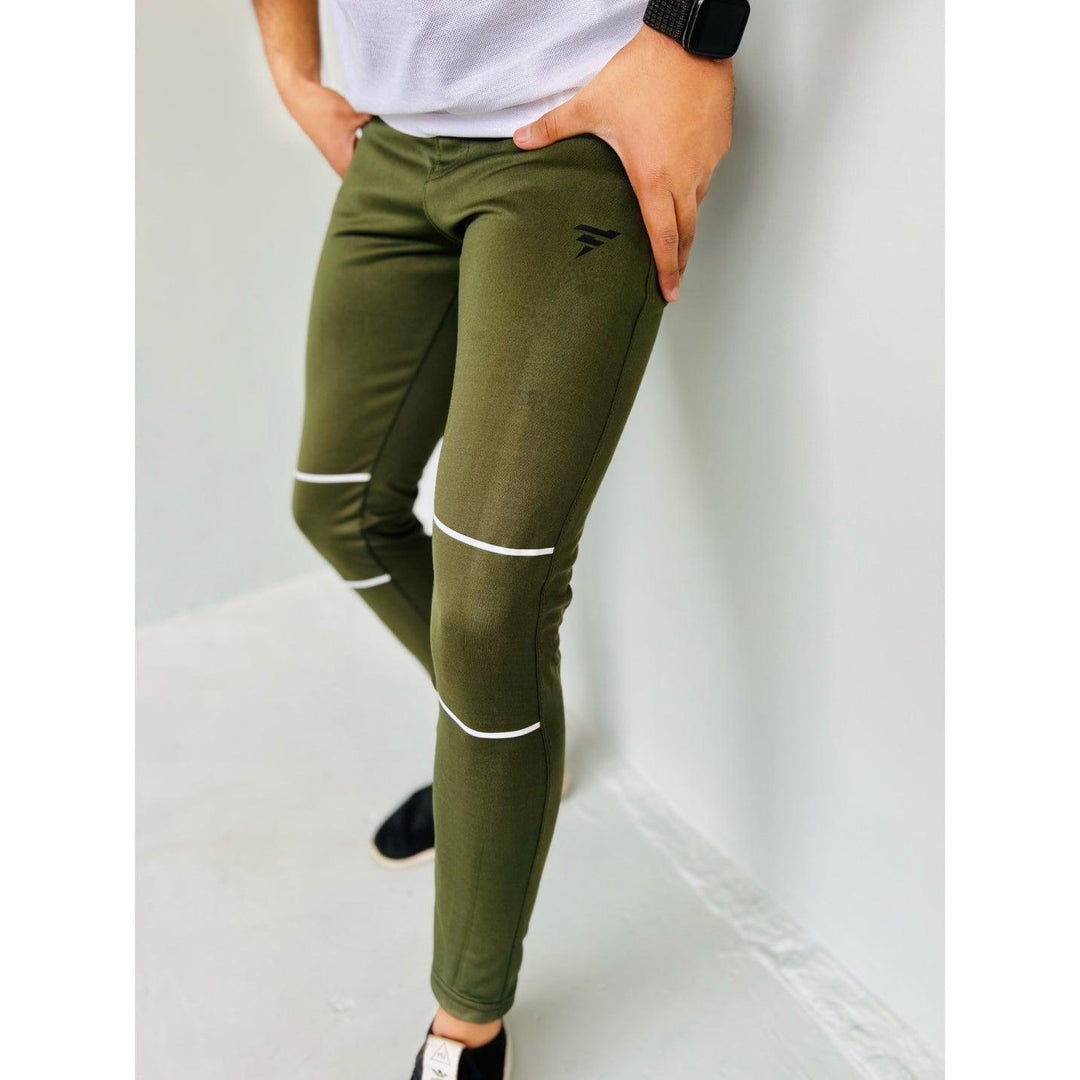 Relaxed Fit Camouflage green Trouser - FITTEEZ