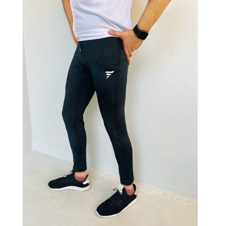 Athletic Black Trousers - FITTEEZ