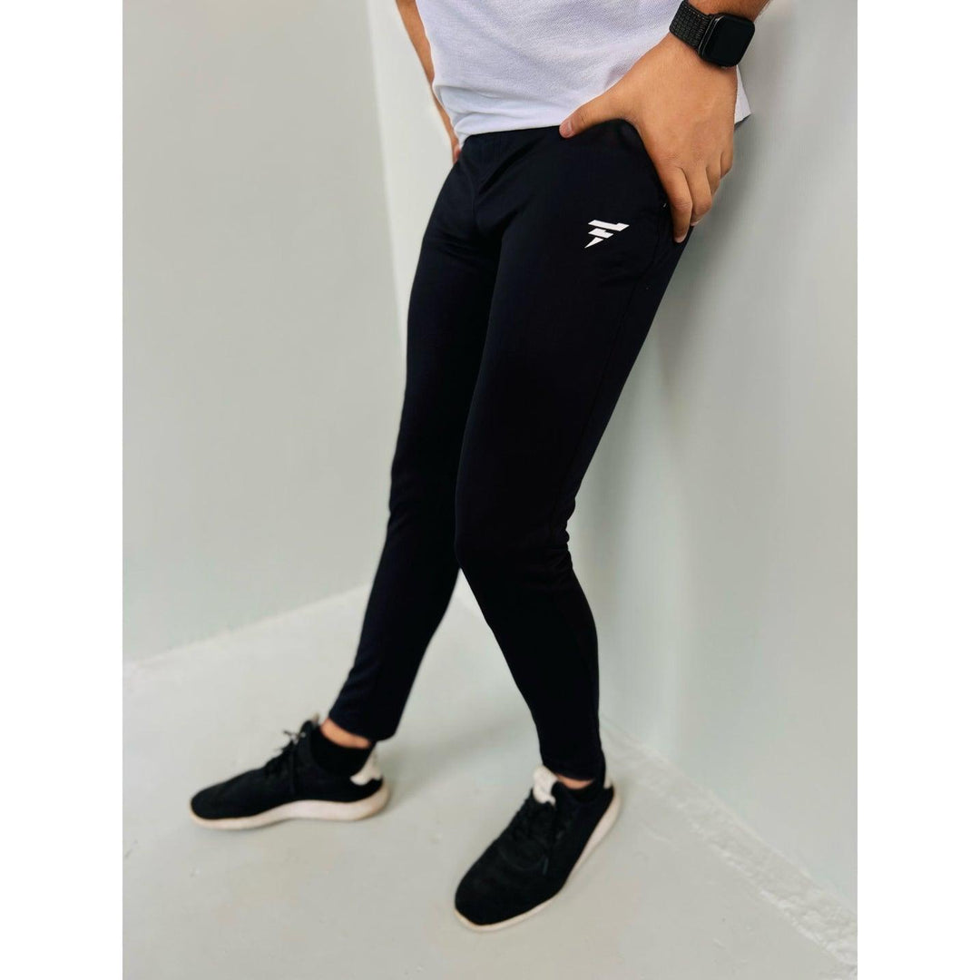 Classic Straight Black Leg Trouser - FITTEEZ