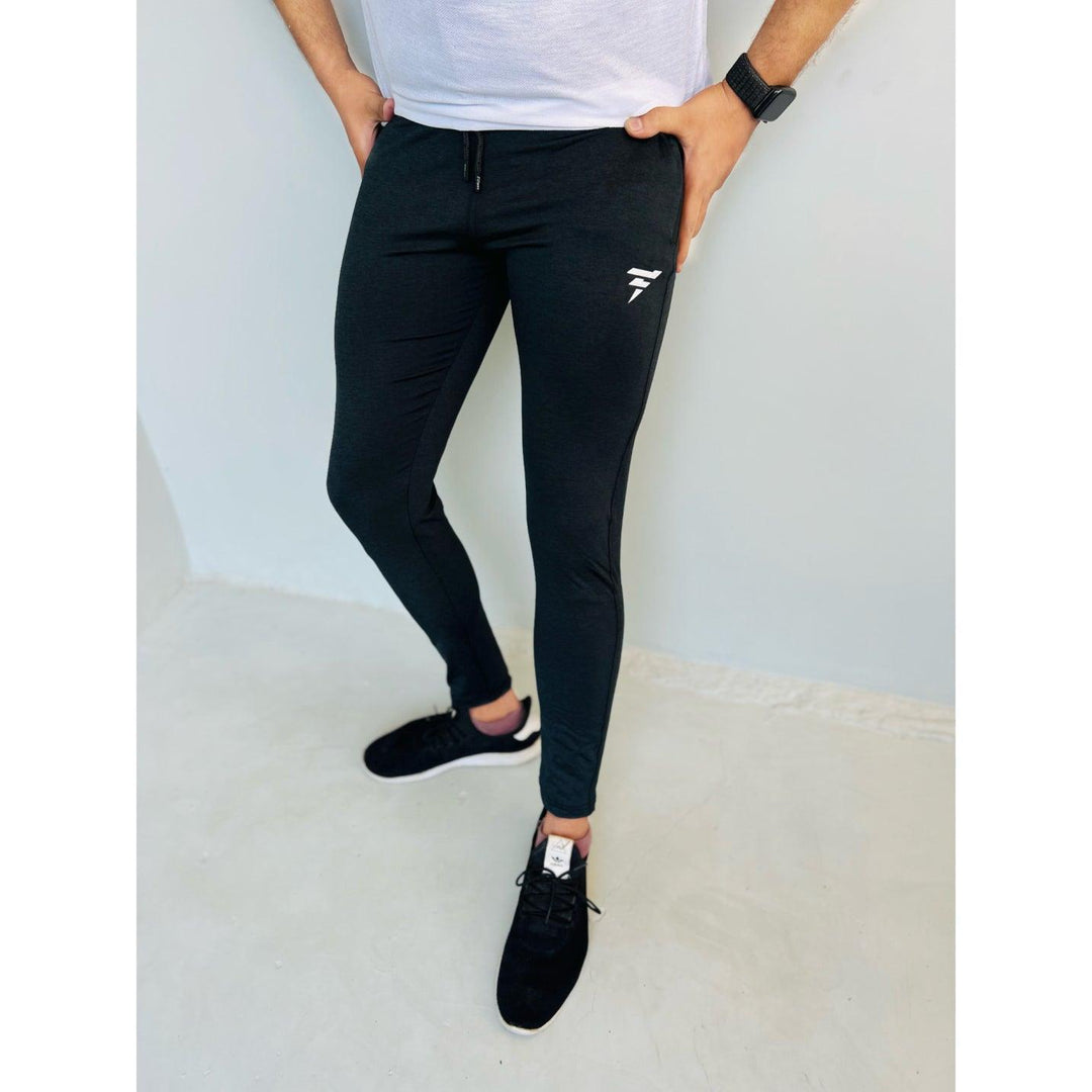 Athletic Black Trousers - FITTEEZ